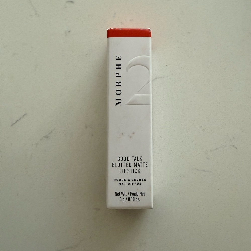 Morphe Good Talk Blotted Matte Lipstick - Red Sunset - NWB - Picture 4 of 7